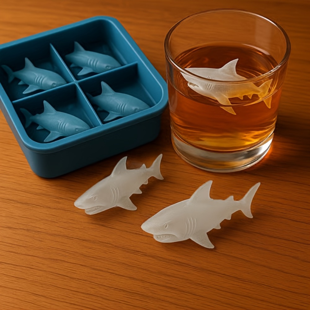 Shark Silicone Ice Cube Tray 4 - Kitchen Gadgets To Have บทวิจารณ์และราคา