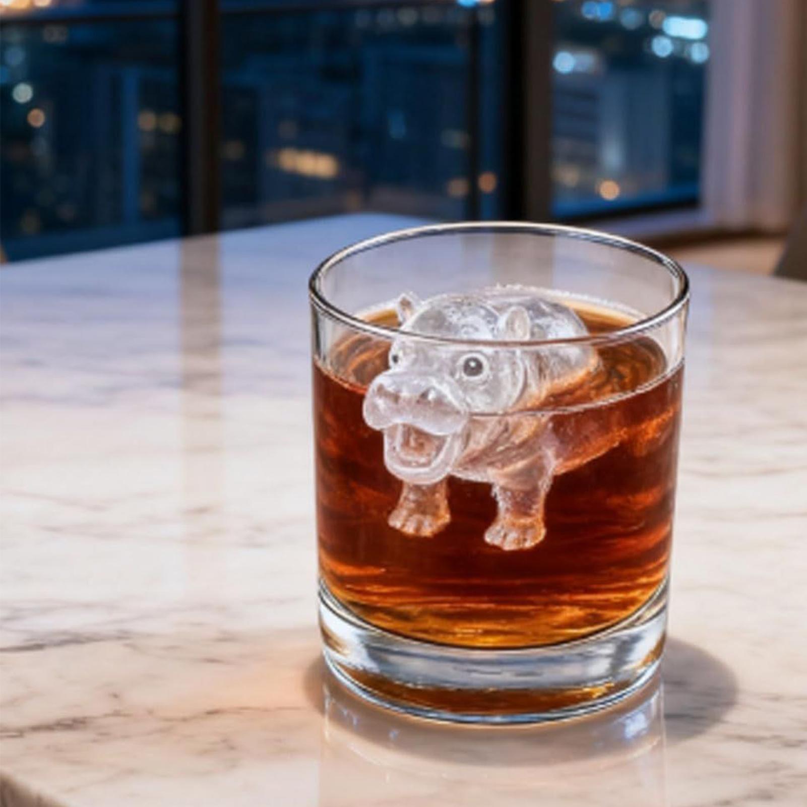 Ice Molds 6 Cavity Hippo Kitch - Kitchen Gadgets Home Party บทวิจารณ์และราคา