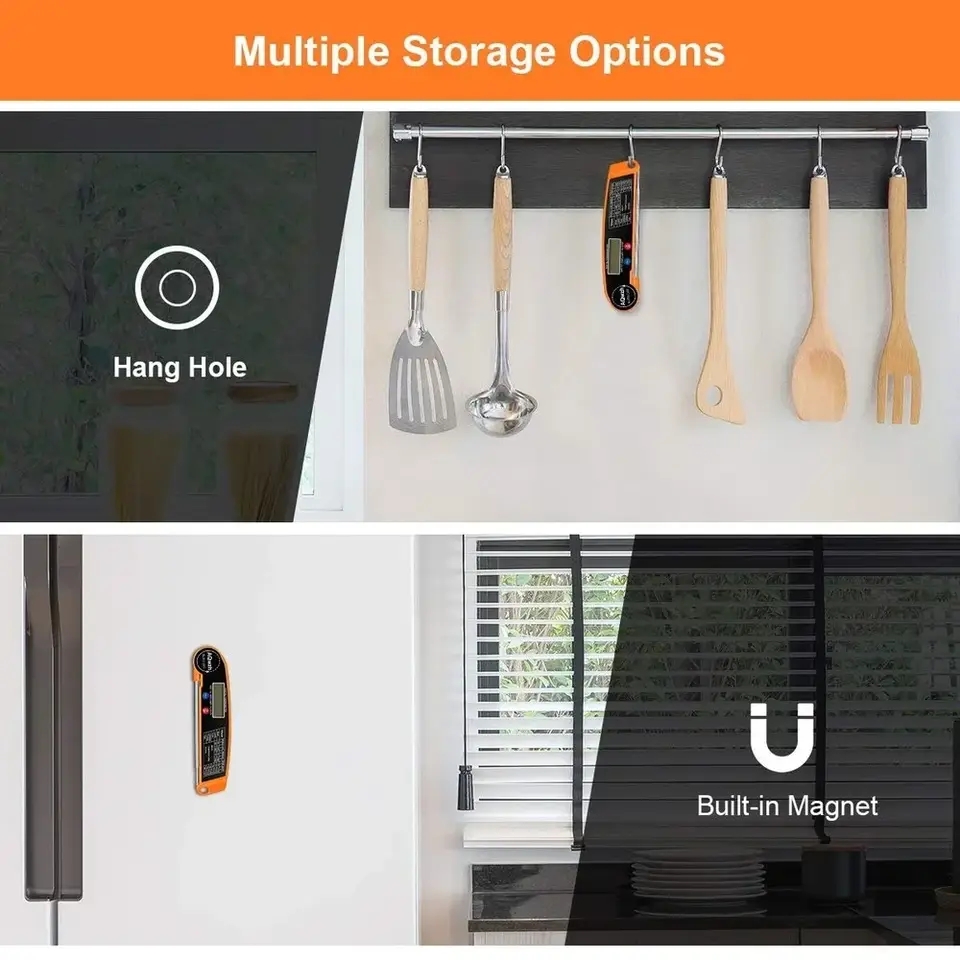 Waterproof Digital Kitchen Foo - Instant Read Thermometer บทวิจารณ์และราคา