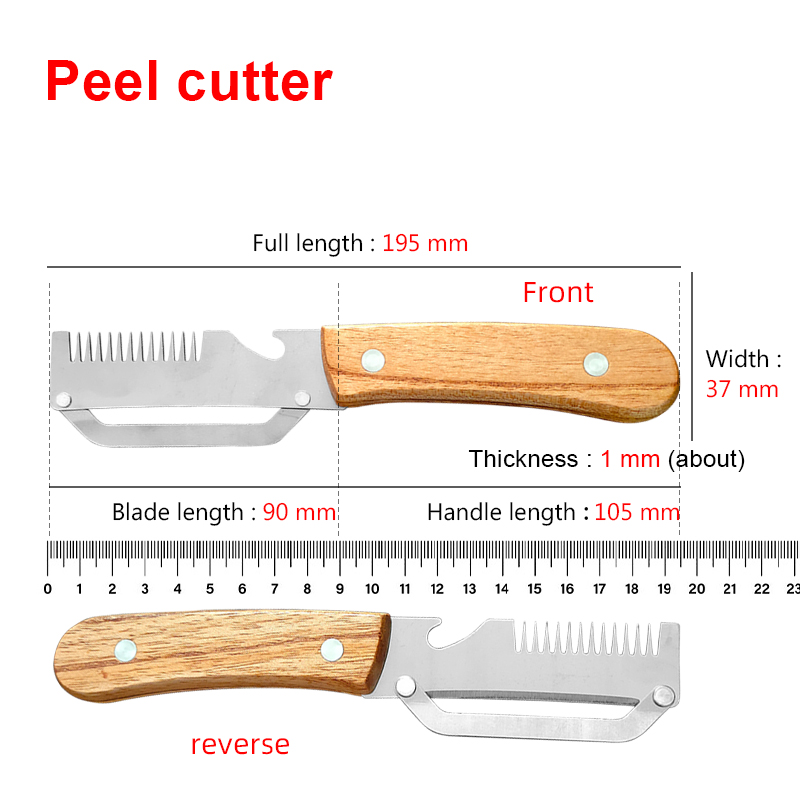 Stainless Steel Vegetable Peel - Kitchen Gadgets Luxury บทวิจารณ์และราคา