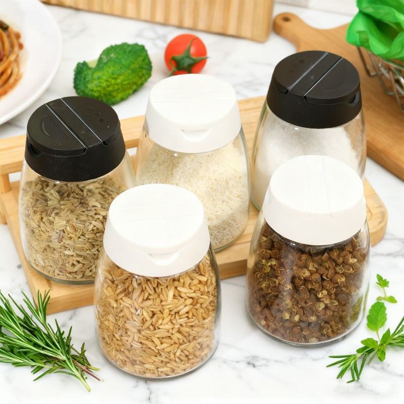 4/2Pcs Glass Seasoning Bottle  - Kitchen Gadgets Store บทวิจารณ์และราคา