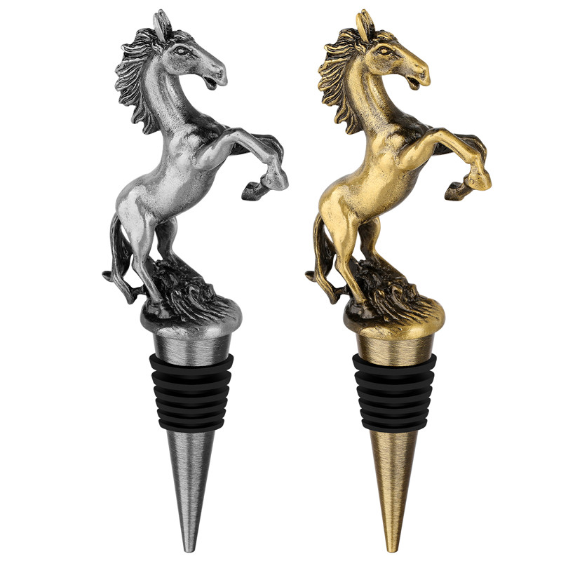 Creative Horse Shape Wine Stop - Kitchen Gadgets Club บทวิจารณ์และราคา