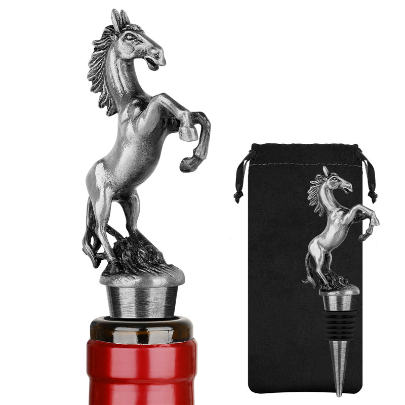 Creative Horse Shape Wine Stop - Kitchen Gadgets Club บทวิจารณ์และราคา