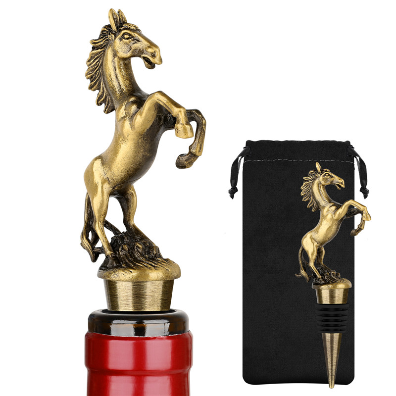 Creative Horse Shape Wine Stop - Kitchen Gadgets Club บทวิจารณ์และราคา