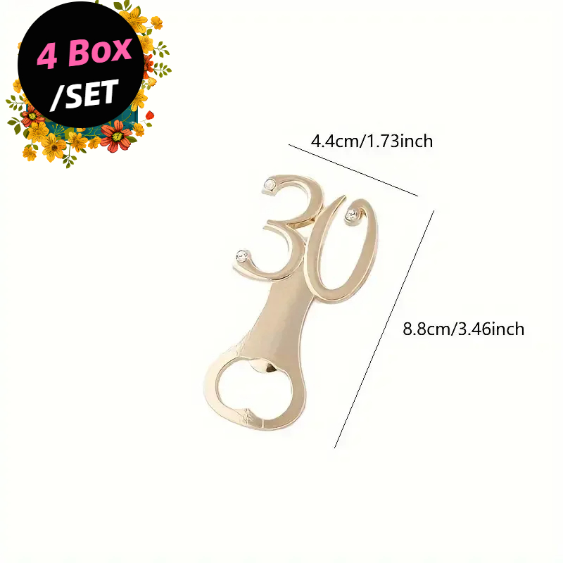 4PCS 30th Anniversary Party Gi - Funny Kitchen Gadgets Gifts บทวิจารณ์และราคา